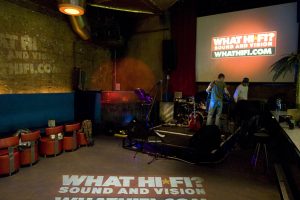 StageLogoFloor WHAThifi.com Launch Night